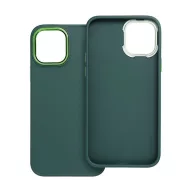   Frame Apple iPhone 12/12 Pro közepesen ütésálló tok kameravédő kerettel, zöld