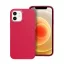 Frame Apple iPhone 12/12 Pro közepesen ütésálló tok kameravédő kerettel, magenta
