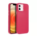 Frame Apple iPhone 12/12 Pro közepesen ütésálló tok kameravédő kerettel, magenta