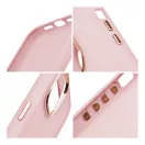 Frame Apple iPhone 12/12 Pro közepesen ütésálló tok kameravédő kerettel, rózsaszín