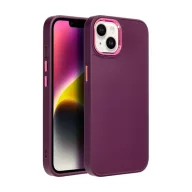  Frame Apple iPhone 13 közepesen ütésálló tok kameravédő kerettel, lila