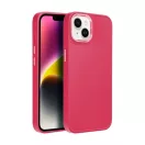 Frame Apple iPhone 14 közepesen ütésálló tok kameravédő kerettel, magenta