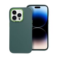   Frame Apple iPhone 14 Pro közepesen ütésálló tok kameravédő kerettel, zöld