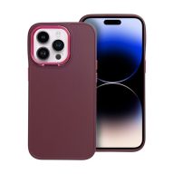   Frame Apple iPhone 14 Pro közepesen ütésálló tok kameravédő kerettel, lila