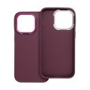 Frame Apple iPhone 14 Pro közepesen ütésálló tok kameravédő kerettel, lila