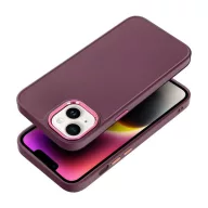 Frame Apple iPhone 14 szilikon tok, lila