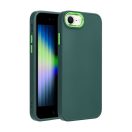 Frame Apple iPhone 7/8/SE 2020/SE 2022 közepesen ütésálló tok kameravédő kerettel, zöld