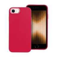   Frame Apple iPhone 7/8/SE 2020/SE 2022 közepesen ütésálló tok kameravédő kerettel, magenta