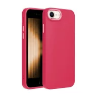   Frame Apple iPhone 7/8/SE 2020/SE 2022 közepesen ütésálló tok kameravédő kerettel, magenta