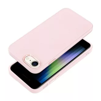   Frame Apple iPhone 7/8/SE 2020/SE 2022 közepesen ütésálló tok kameravédő kerettel, rózsaszín