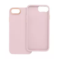   Frame Apple iPhone 7/8/SE 2020/SE 2022 közepesen ütésálló tok kameravédő kerettel, rózsaszín