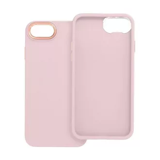   Frame Apple iPhone 7/8/SE 2020/SE 2022 közepesen ütésálló tok kameravédő kerettel, rózsaszín