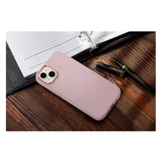   Frame Apple iPhone 7/8/SE 2020/SE 2022 közepesen ütésálló tok kameravédő kerettel, rózsaszín