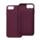 Frame Apple iPhone 7/8/SE 2020/SE 2022 közepesen ütésálló tok kameravédő kerettel, lila