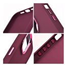 Frame Apple iPhone 7/8/SE 2020/SE 2022 közepesen ütésálló tok kameravédő kerettel, lila