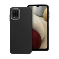   Frame Samsung Galaxy A12 közepesen ütésálló tok kameravédő kerettel, fekete