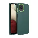 Frame Samsung Galaxy A12 szilikon tok, zöld