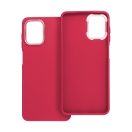 Frame Samsung Galaxy A12 közepesen ütésálló tok kameravédő kerettel, magenta