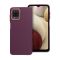 Frame Samsung Galaxy A12 közepesen ütésálló tok kameravédő kerettel, lila