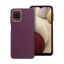 Frame Samsung Galaxy A12 közepesen ütésálló tok kameravédő kerettel, lila