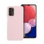 Frame Samsung Galaxy A13 5G/A04S közepesen ütésálló tok kameravédő kerettel, rózsaszín