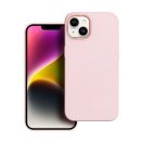 Frame Samsung Galaxy A14 4G/A14 5G  közepesen ütésálló tok kameravédő kerettel, rózsaszín