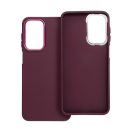 Frame Samsung Galaxy A23 5G közepesen ütésálló tok kameravédő kerettel, lila