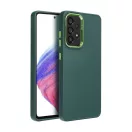 Frame Samsung Galaxy A52 5G/A52 LTE ( 4G )/A52s 5G közepesen ütésálló tok kameravédő kerettel, zöld