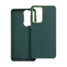 Frame Samsung Galaxy A52 5G/A52 LTE ( 4G )/A52s 5G közepesen ütésálló tok kameravédő kerettel, zöld