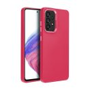 Frame Samsung Galaxy A52 5G/A52 LTE ( 4G )/A52s 5G közepesen ütésálló tok kameravédő kerettel, magenta