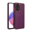 Frame Samsung Galaxy A52 5G/A52 LTE ( 4G )/A52s 5G közepesen ütésálló tok kameravédő kerettel, lila