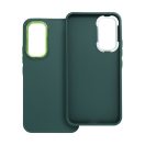 Frame Samsung Galaxy A54 5G közepesen ütésálló tok kameravédő kerettel, zöld