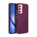 Frame Samsung Galaxy A54 5G közepesen ütésálló tok kameravédő kerettel, lila