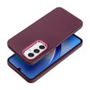 Frame Samsung Galaxy A54 5G közepesen ütésálló tok kameravédő kerettel, lila