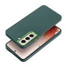 Frame Samsung Galaxy S22 közepesen ütésálló tok kameravédő kerettel, zöld