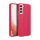 Frame Samsung Galaxy S22 közepesen ütésálló tok kameravédő kerettel, magenta