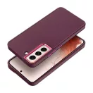 Frame Samsung Galaxy S22 közepesen ütésálló tok kameravédő kerettel, lila