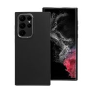   Frame Samsung Galaxy S22 Ultra közepesen ütésálló tok kameravédő kerettel, fekete