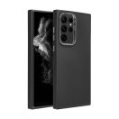 Frame Samsung Galaxy S22 Ultra közepesen ütésálló tok kameravédő kerettel, fekete