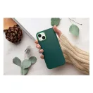 Frame Samsung Galaxy S22 Ultra közepesen ütésálló tok kameravédő kerettel, zöld