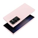 Frame Samsung Galaxy S23 Ultra közepesen ütésálló tok kameravédő kerettel, rózsaszín