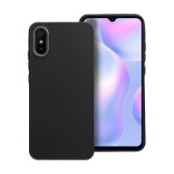  Frame Xiaomi Redmi 9AT/Redmi 9A közepesen ütésálló tok kameravédő kerettel, fekete