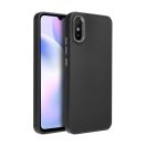 Frame Xiaomi Redmi 9AT/Redmi 9A közepesen ütésálló tok kameravédő kerettel, fekete