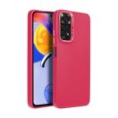 Frame Xiaomi Redmi Note 11/11S közepesen ütésálló tok kameravédő kerettel, magenta