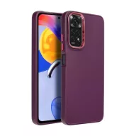 Frame Xiaomi Redmi Note 11/11S szilikon tok, lila