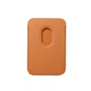 Magsafe kártyatartó eco bőr Apple iPhone, narancs