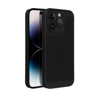 Breezy Apple iPhone 12, műanyag tok, fekete