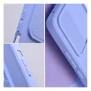 Slide Apple iPhone 12 Pro, kameravédős szilikon tok, levendula