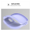 Slide Apple iPhone 13 Pro, kameravédős szilikon tok, levendula