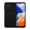 Slide Samsung Galaxy A14 5G/A14 4G, kameravédős szilikon tok, fekete